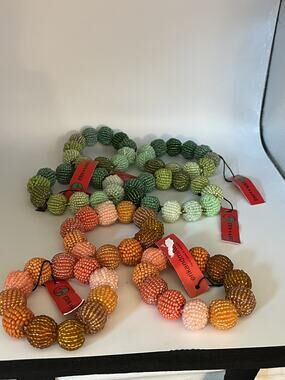 Erik & Mike Handmade Medium Seed Bead Ball Bracelets - Various Colors